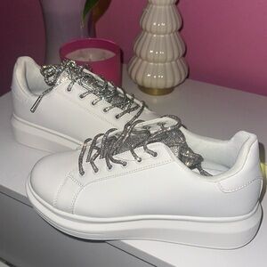 Bedazzled sneakers